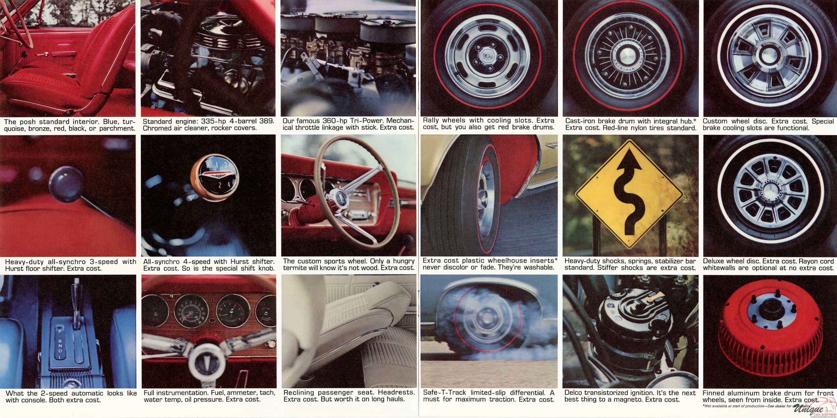 1966 Pontiac Performance Brochure Page 9